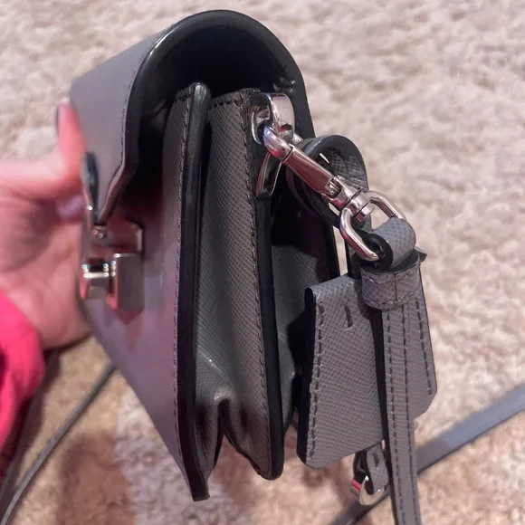 Prada Gray Crossbody Bag - Picture 11 of 13